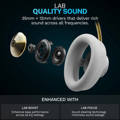 JBuds Open Headphone Open-Ear Wireless Headphones Cloud