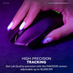 Midnight Wireless Gaming Mouse Black