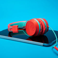 JBuddies Studio On-Ear Kids Wired Headphones Peach