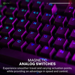 Daybreak TKL Wired Magnetic Gaming Keyboard Black