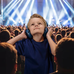 JBuddies Protect Kids Hearing Protection Earmuffs Navy