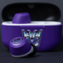 Transformers JBuds ANC 3 True Wireless Earbuds Decepticons